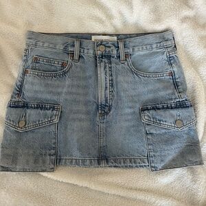 Aritzia cargo mini skirt